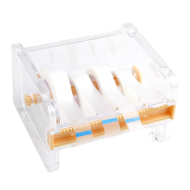 Eyelash Extension Tape Transparent Storage Cutter Colors Tapes Cutter Split Grafting Eyelashes Medical Tape Makeup Tools