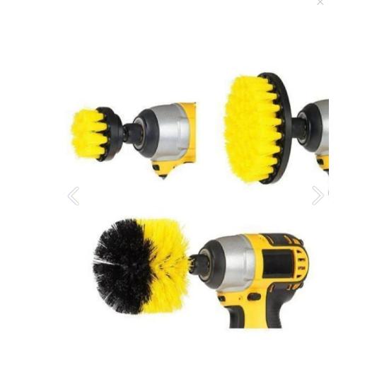 

Набір щіток для чищення з насадкою на свердло 3 шт