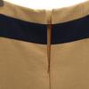 MARNI color scheme Midi Skirt 38 Brown x Navy Back zip Women Used