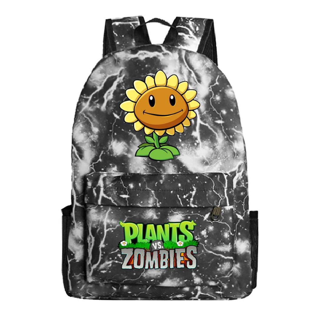Game Merchandise Plants Vs. Zombies School Bag Casual Simple Backpack