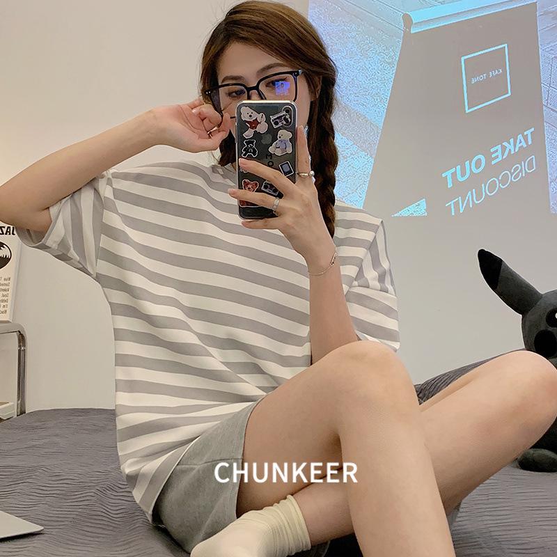 

Women s Cartoon Pajama Set: Summer Pullover & Shorts, Wear Indoors or Outdoors XL