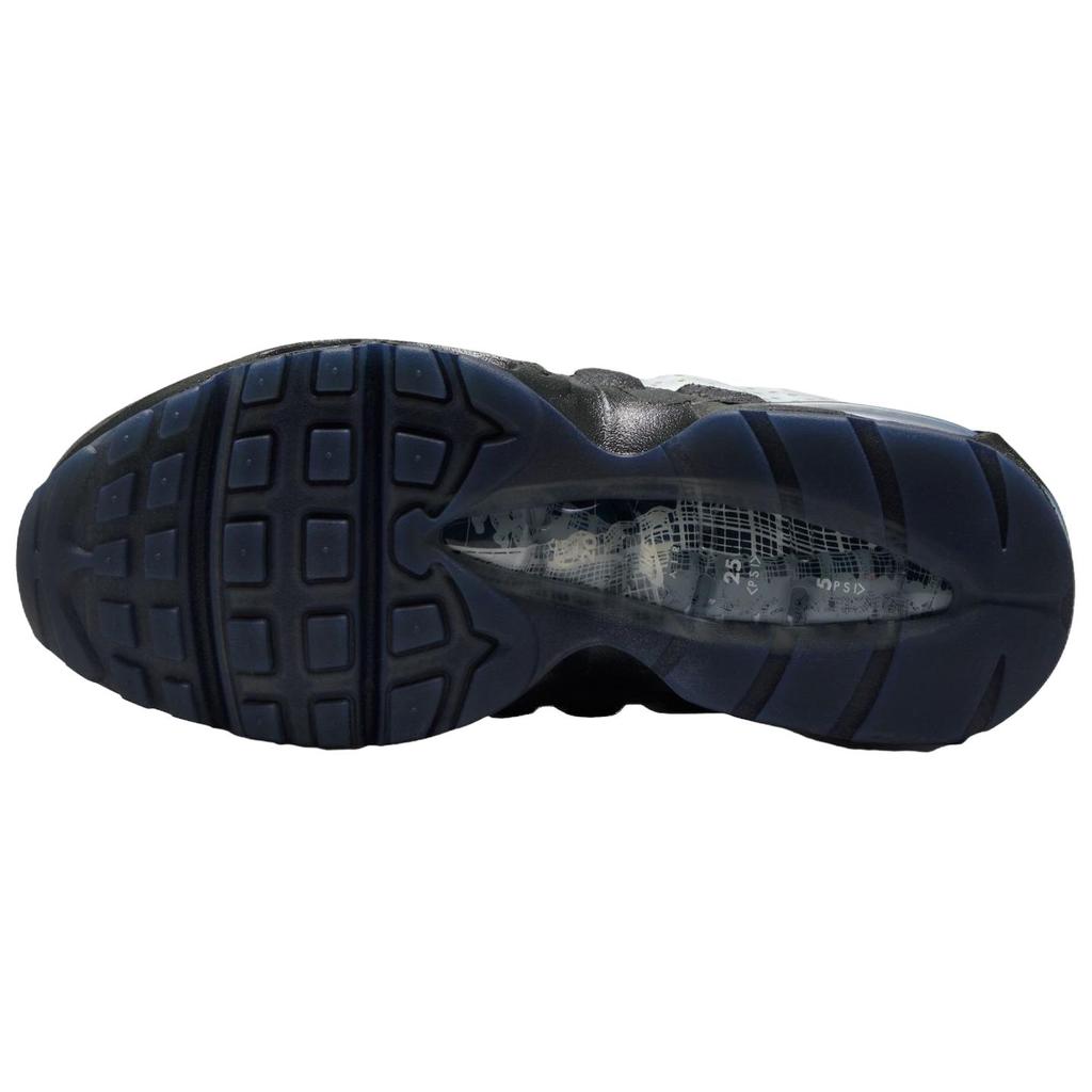 Nike Air Max 95 OG 211 Unisex Sneaker Schwarz Photon-Staub Metallisch-Silber Dunkel-Rauch-Grau Kühl-Grau Off-White Gymnastikrot IQ3363-025