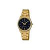 Standard Series 30M Water Resistant Quartz Movement Stainless Steel Strap Watch Men Watches Black LTP-V005G-1B