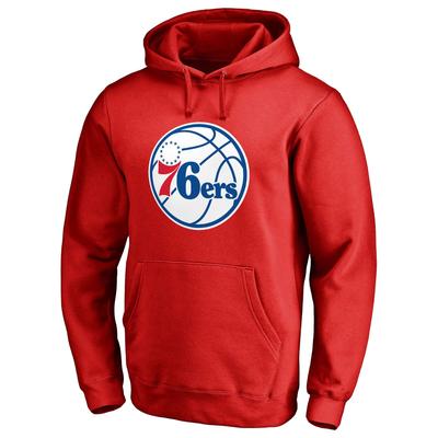 Fanatics Hoodie NBA Philadelphia 76ers Team Logo (US Medium, Red) [Item]