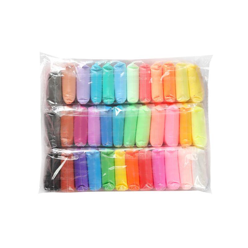 36-Color Kids DIY Space Clay Figurines