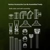 Transparent Fish Tank Water Pipe Acrylic Tube Fittings Elbow Joint Duck Bill Water Outlet Aquarium Accessries Rain Shower Outlet