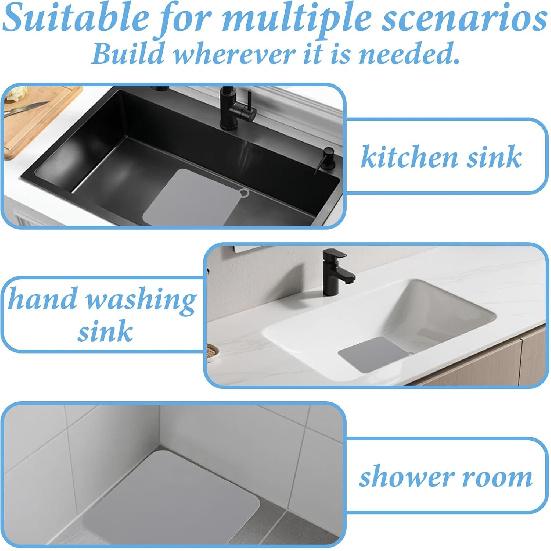 2 Pcs Silicone Tub Stopper Floor Drain Cover Silicone Tub Stopper Floor Drain Cover Sewer Anti-Odor Mat Deodorizing Plugs Seal Sewer Deodorization