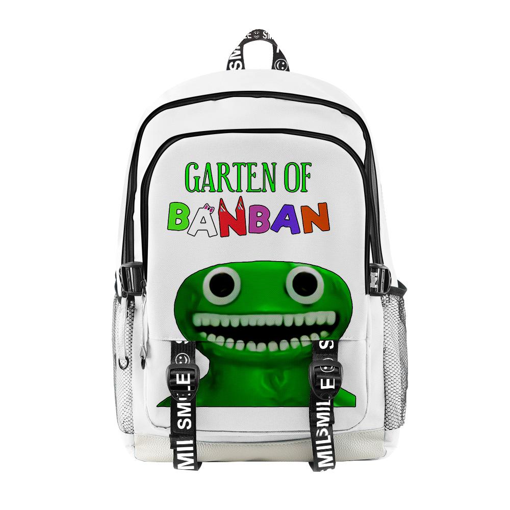 Cartoon Youthful School Bags Unisex Garten Of Banban Travel Bags 3D Print Oxford Waterproof Notebook Multifunction Backpacks