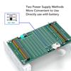 2 in 1 Memory Diagnostic Analyzer RAM Tester with LED Light DDR4 DDR5 Memory Tester Tool for Laptop Desktop Server Computer