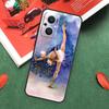 Gymnastics Oil Painting Case For OPPO Reno 10 11 12 13 14 Pro 11F 12F 13F 14F 7 8 Lite OPPO Find X9 X8 X5 Pro Cover