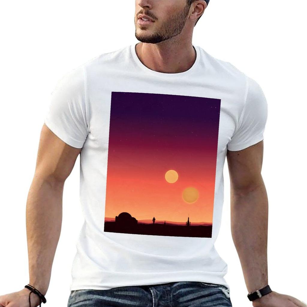 Tatooine TShirt Fashion Letter Print TShirt