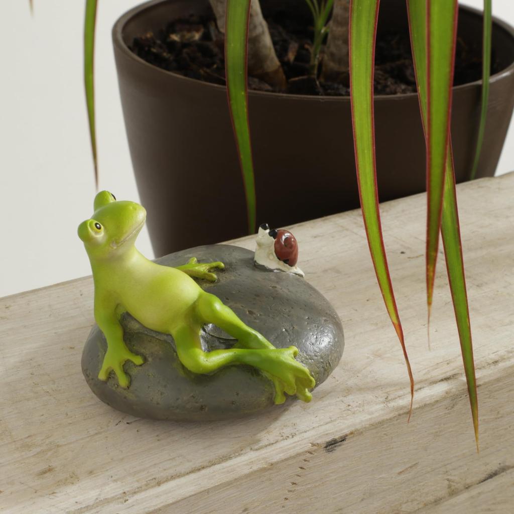 Kawabata Trading Avslappnande Groda Figur 1202PKC013 Groda Varor