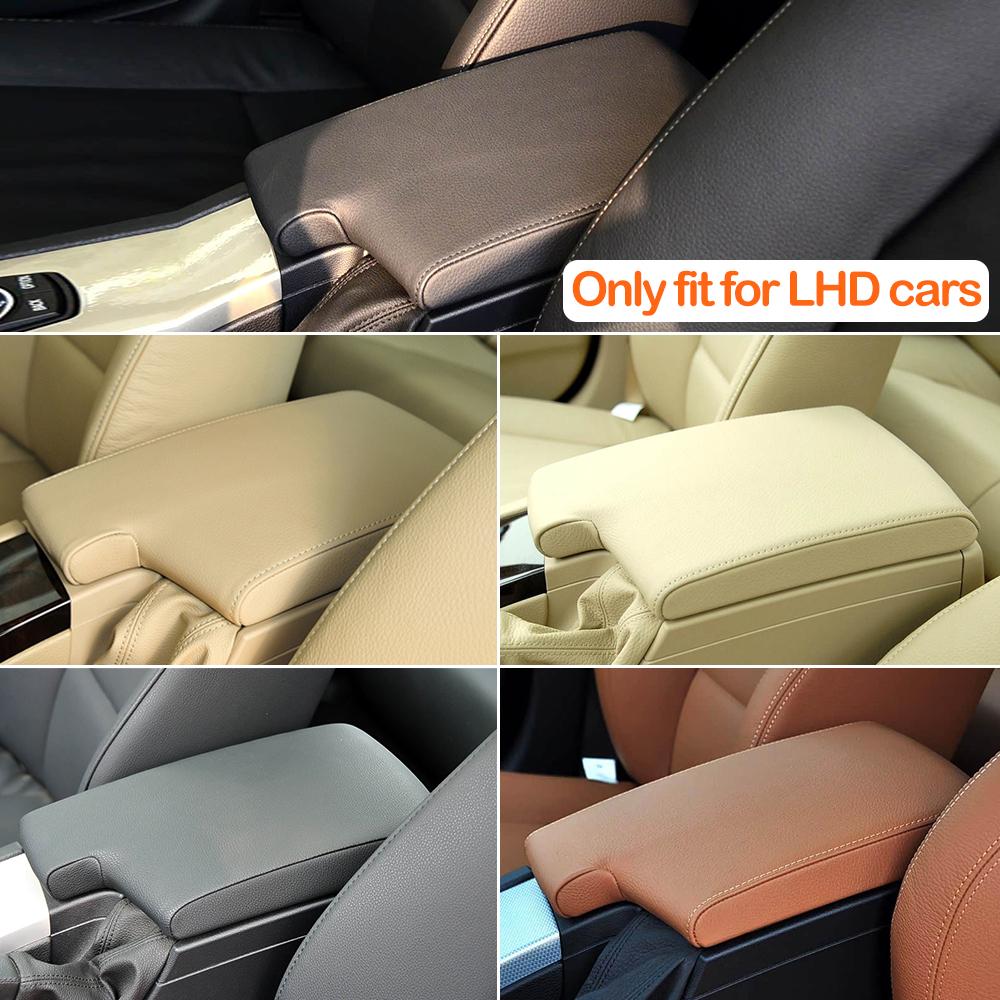 LHD Car Center Console Storage Case Armrest Box Cover Protect Panel Trim For BMW 3 Series E90 E91 E92 E93 2004-2012 318i 320i