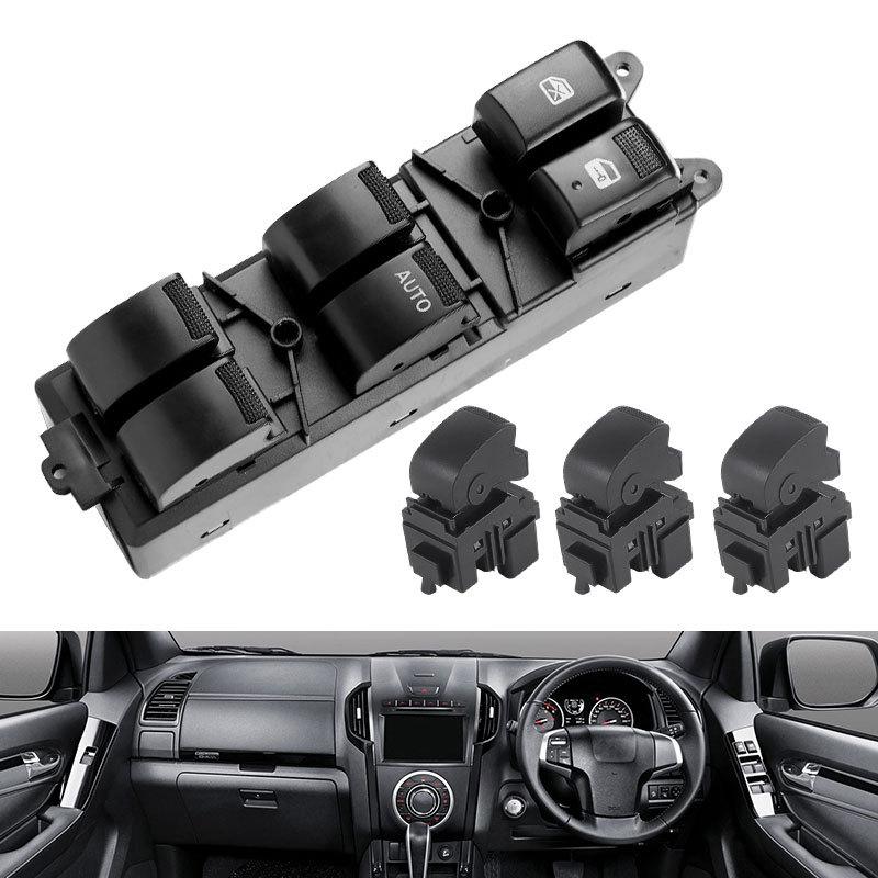 8981922511 Car Right Master Window Switch for Isuzu D-Max Dmax MU-X 2012 2013 2014 2015 2016 2017 2018 4-Door 8-97417004-0