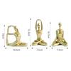 3x Yoga-Figuren, Sammlerstücke aus Kunstharz, Yoga-Statuen für Frauen, ideal als Dekoration für Schlafzimmer, Tisch, Regal oder Wohnzimmer.