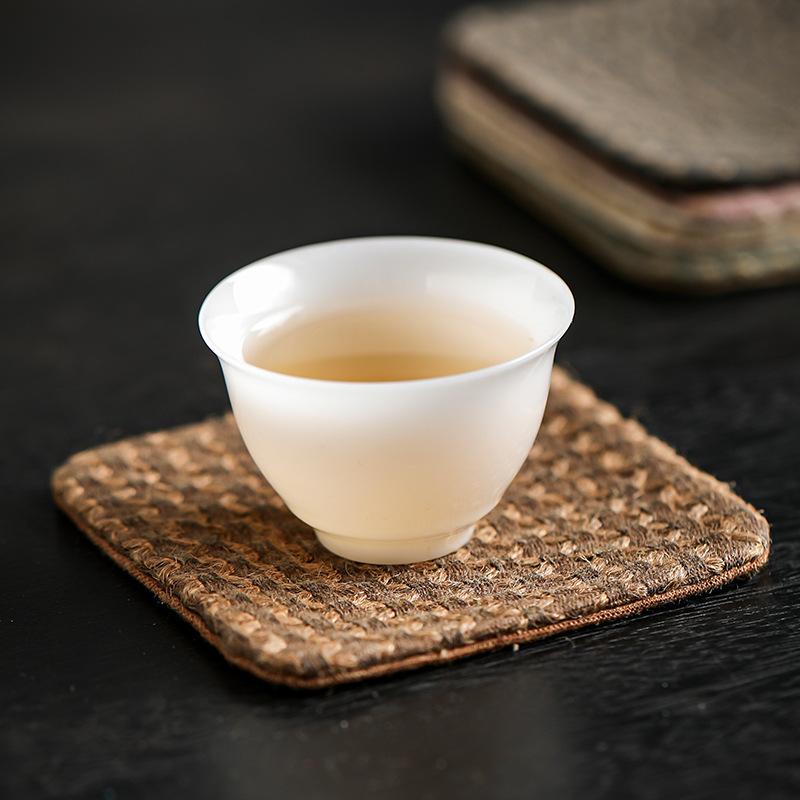 Tea ceremony coaster anti-scalding and non-slip heat insulation pad tea mat cloth tea party accessories Kung Fu tea set