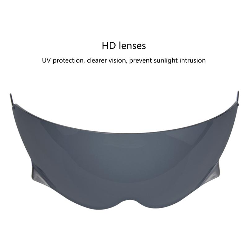 Helmet Lens Visor Anti-Fog Motorcycle Windshield Lens Face Shield Anti-Scratch Sunscreen UV Resistant Fit for JO EXZERO