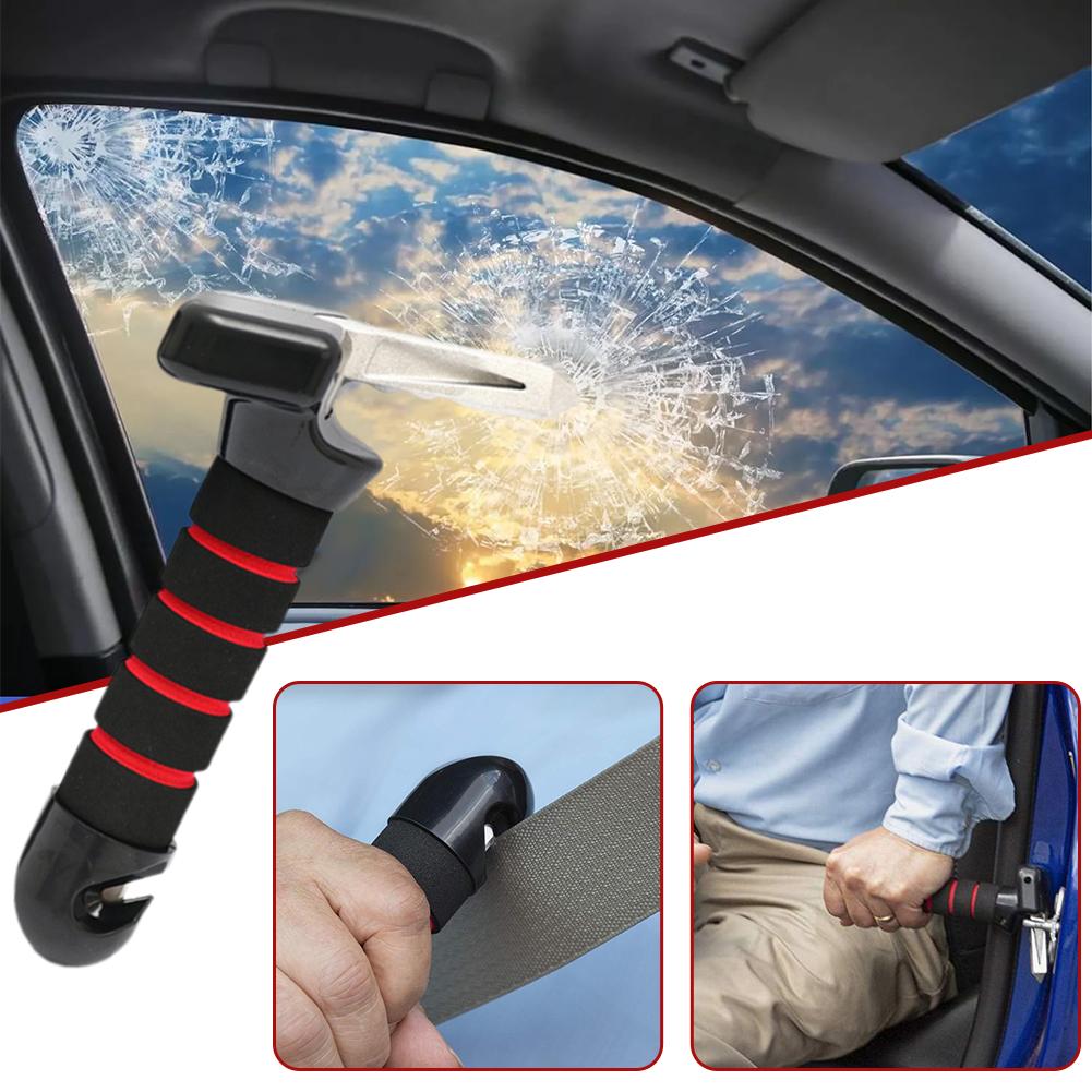 Heavy Duty Car Door Assist Handle High Strength Steel Support Soft Silicone Grip Non Slip Ergonomic Design Universal Fit