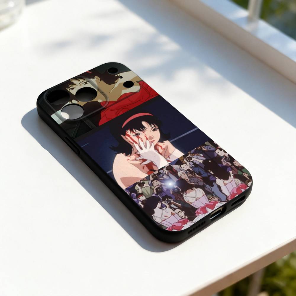 

Perfect B-Blue Anime Phone Case For iPhone 17,16,15,14,13,12,11,Pro,Max,Plus,E,SE4,Air,Mini Black Soft Cover iPhone12mini