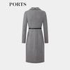 PORTS Women's Belted Knit Dress