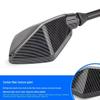 Universal Motorcycle Rearview Mirror with LED Turn Signal for Street Bikes, Cruisers, and Scooters