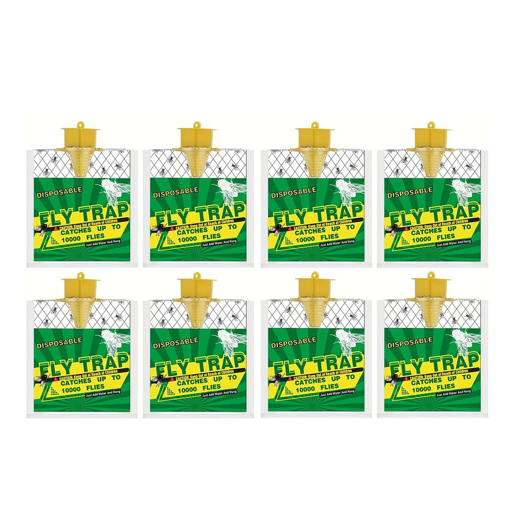 Einweg-Fliegenfalle für den Außenbereich, tragbar, leistungsstark, für den Bauernhof