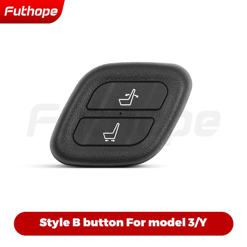 

Futhope Copilot Регулировка сиденья беспроводного переключателя для Tesla Model3 Model Y-2023 Обновление пульта дистанционного управления второго пилота Left B Button