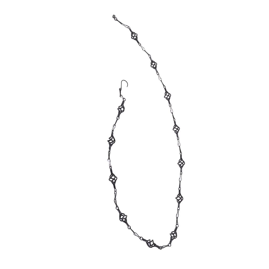   Rain Chains, Metal Decorative Rain Catcher Chain for Gutters, Rainwater Downspout Chain Replacement for Outside  