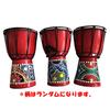 KINOKINO Djembe African Drum, Ethnic Percussion Instrument (Random Color, Approx. 10cm)