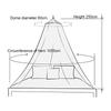 Sexy Mosquito Net Four Door King/Queen Double Size Single Bed Prevent Insect Outdoor Square Grace White Canopy Net Bug Net