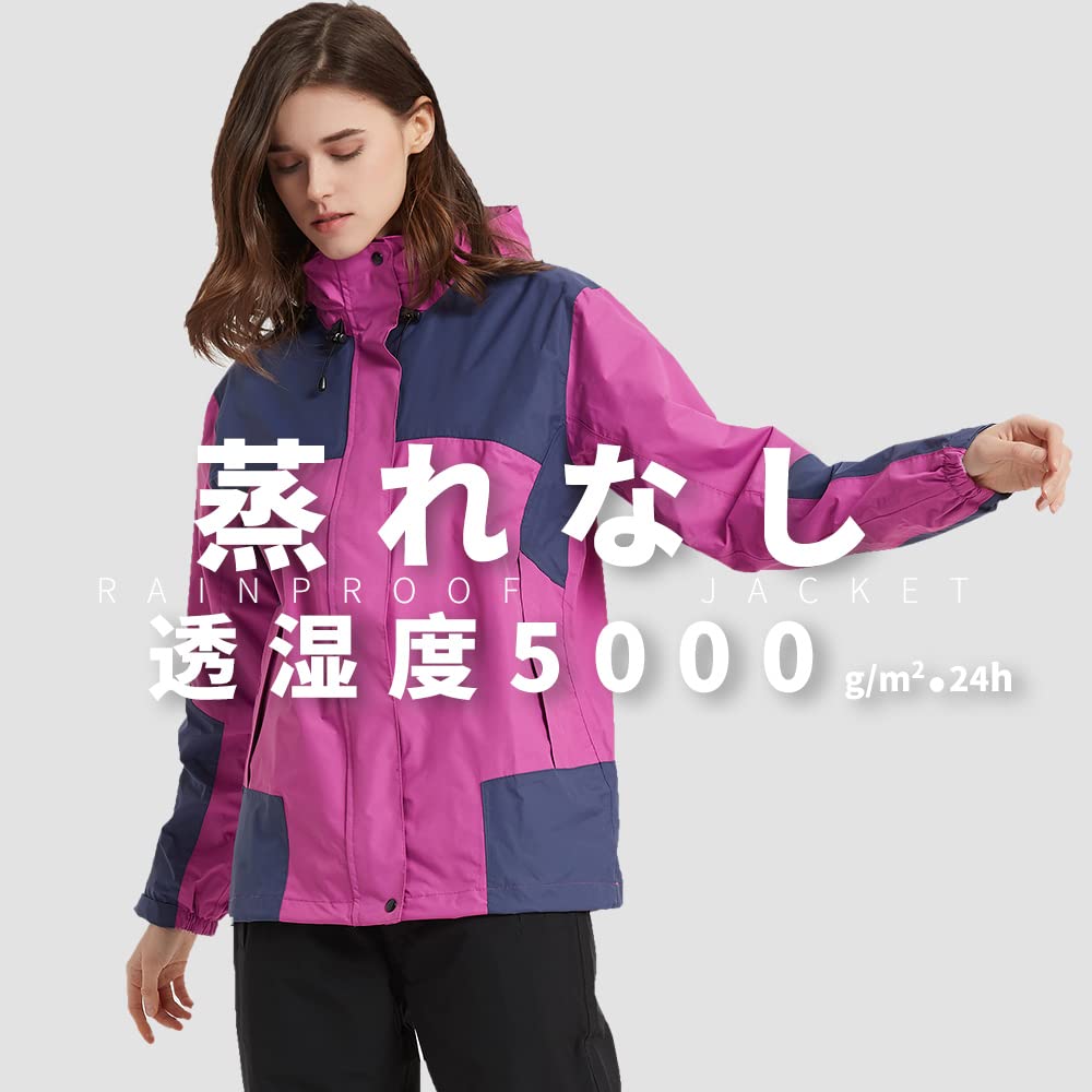 Golfi Vihmari Üla- ja Alaosa Golfi Vihmari Mägi Veekindel [Arashiyama] Naiste Vihmariided, Ülikond, Komplekt, Vihmariided, Vihmajope, Varustus, Tuulejakk, Parka,