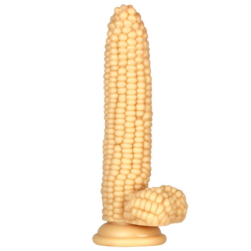 Kukuřičný penis anální kolík Vegetable Penis Simulation Big Dildo Produkty pro dospělé Ženy Masturbační zařízení Sexuální produkty pro dospělé