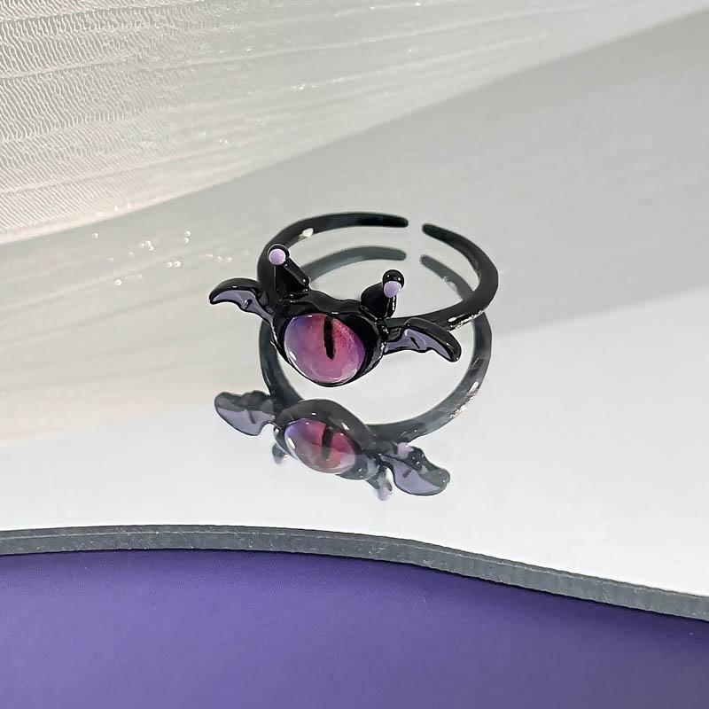 

Серьги-гвоздики в виде крылатого монстра с глазом летучей мыши на Хэллоуин для мужчин и женщин, милые серьги в виде глаз животного в стиле панк для девочек, ювелирные изделия для вечеринок, праздничные подарки