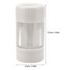 Smell Proof Container Detachable Smell Proof Transparent Magnifying Glass Light Function Stash Container for Spice