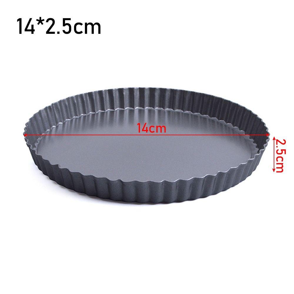 

Non-Stick Cake Baking Pan Tart Quiche Tool Tart Pan Mold New Flan Pan Molds 14*2.5cm