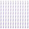 100Pcs Disposable Paper Straws Food Grade BPA Free Rich Color Holiday Party Heart Dot Print Drinking Water Straws