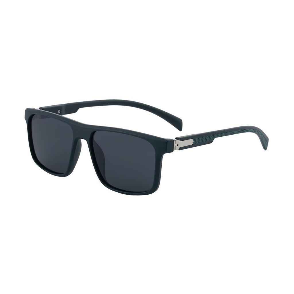 KAJILA Men's European 2025 Stylish Polarized Square Frame Sunglasses with Hinged Temples for UV Protection