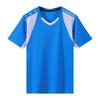 Unisex Quick-Dry Badminton Set Short Sleeve Shirt Shorts Men Women Kids Sports Training Competition