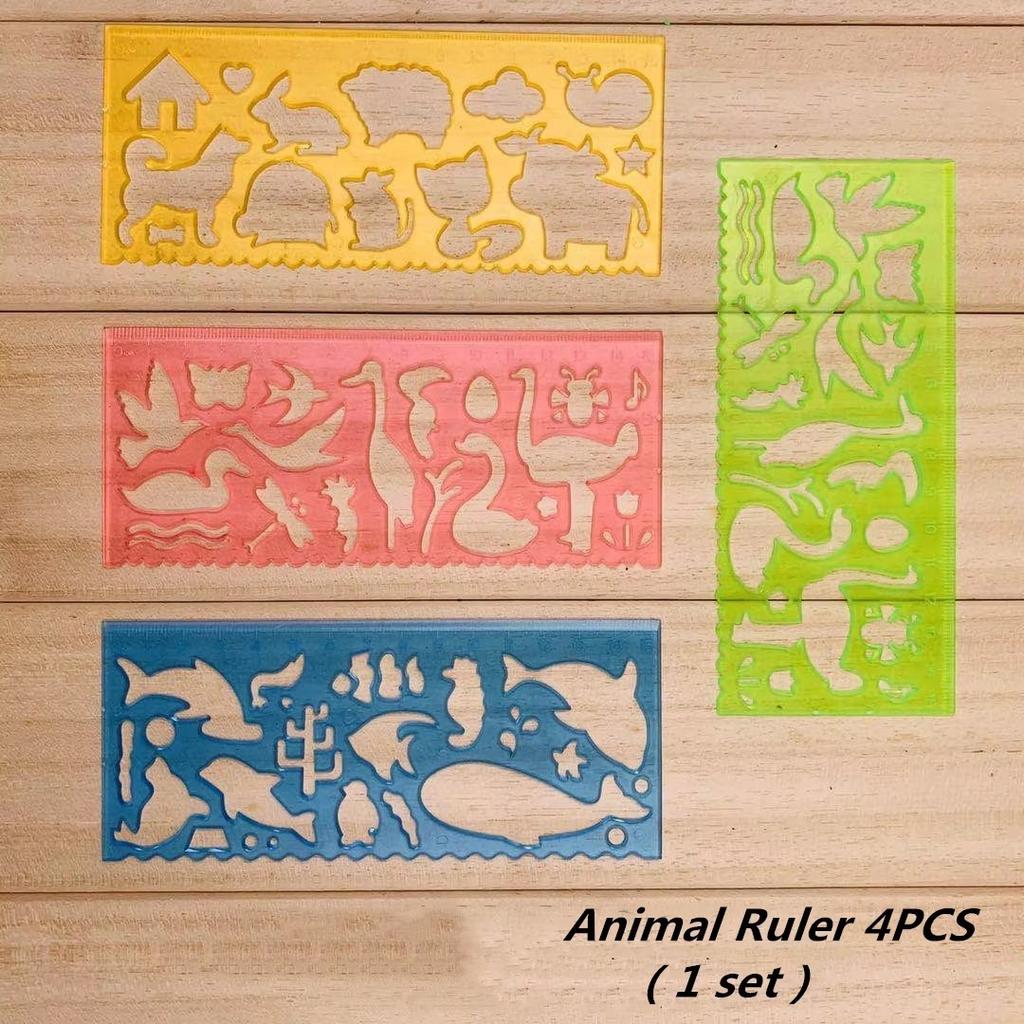 Geometry Spirograph Drawing Stencil Set Painting Template Ruler Art Craft Creative Children Kids Educational Toy Girls Boys Gift