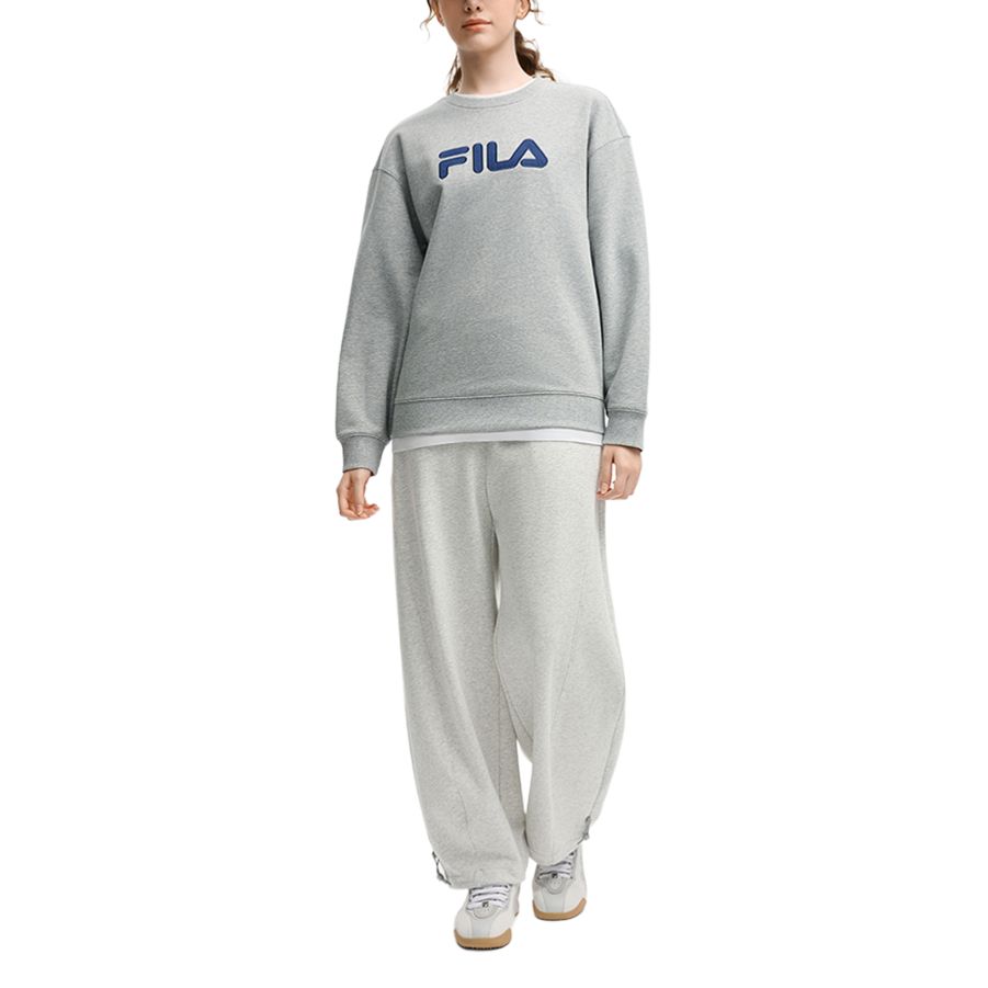 FILA Original Comfortable Versatile Casual Simple Knitted Sports Pants Women pants F51W539601F-MG