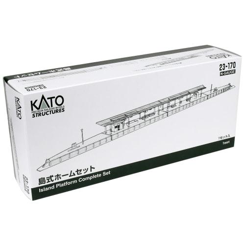 KATO N Gauge Island Platform Set 23-170 Railway Model Supplies