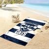 Geelong Cats Print Beach Towel, Large Soft Quick Dry Towel for Beach Camping Swimming