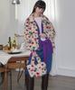 Opening Sunshine Flower Shearling Tote Bag_Beige
