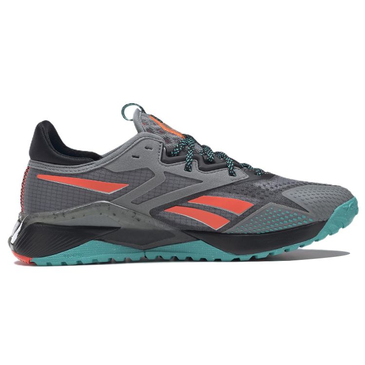 Reebok Nano X2 TR Adventure Grey Classic Teal Damen Sneaker Rein-Grau-5 Kern-Schwarz GY8905