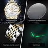 OLEVS Top Luxury Automatic Mechanical Watch Men Fashion Sapphire MIYOTA Movement Men's Watches Calendar Business reloj hombre