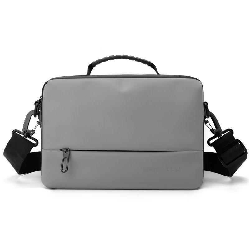 

Сумка через плечо мужская горизонтальная сумка через плечо спортивная сумка деловая сумка-мессенджер нагрудная сумка серый