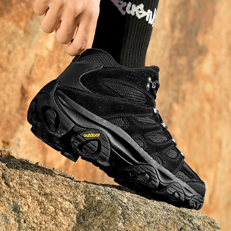 Hiking Shoes Men Outdoor Comfortable Lace-up Anti-slip Wear-resistant Men Low-top Men Shoes Breathable Casual Sports Shoes Men