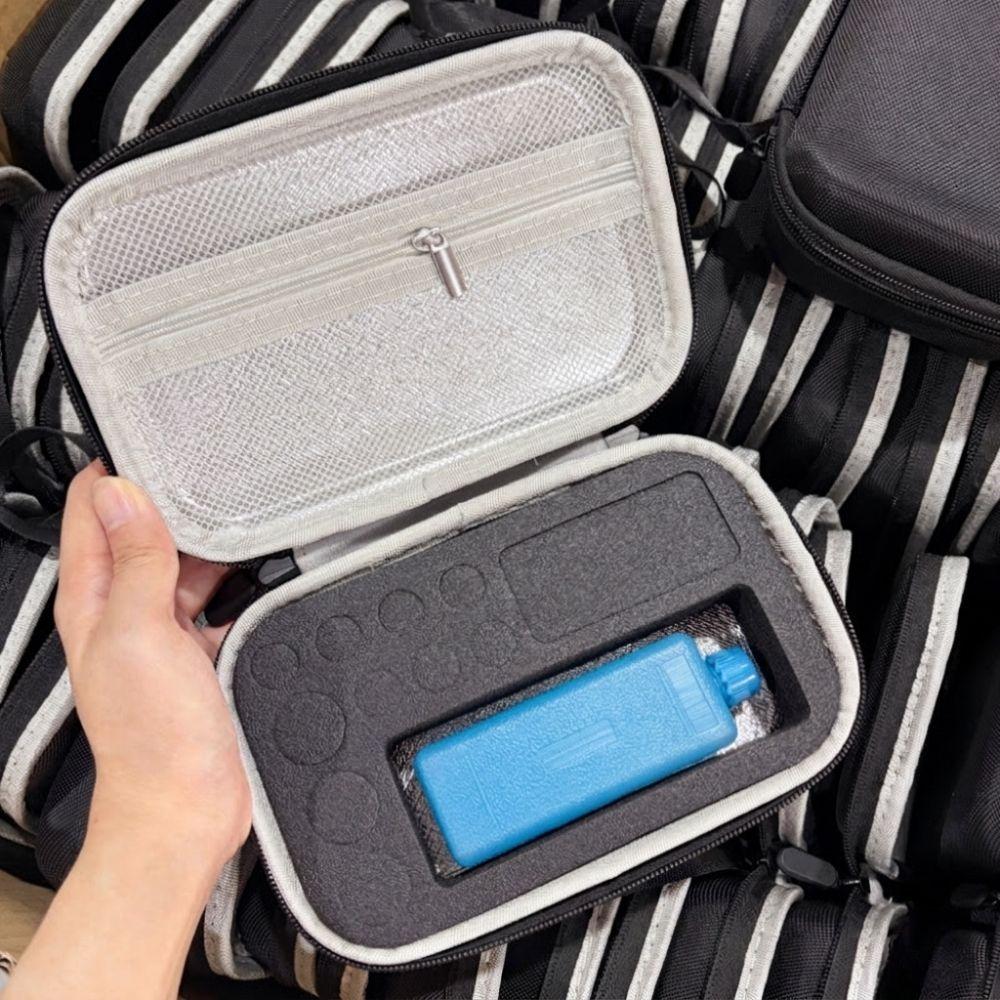 Dust-proof Insulin Vial Storage Case Waterproof Essential Oils Carrying Box Pill Storage