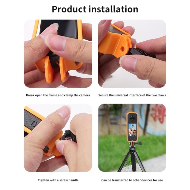 Expansion Frame Protective Case For X5 Plastic Rabbit Cage Horizontal Vertical Frame Bracket Camera Accessories