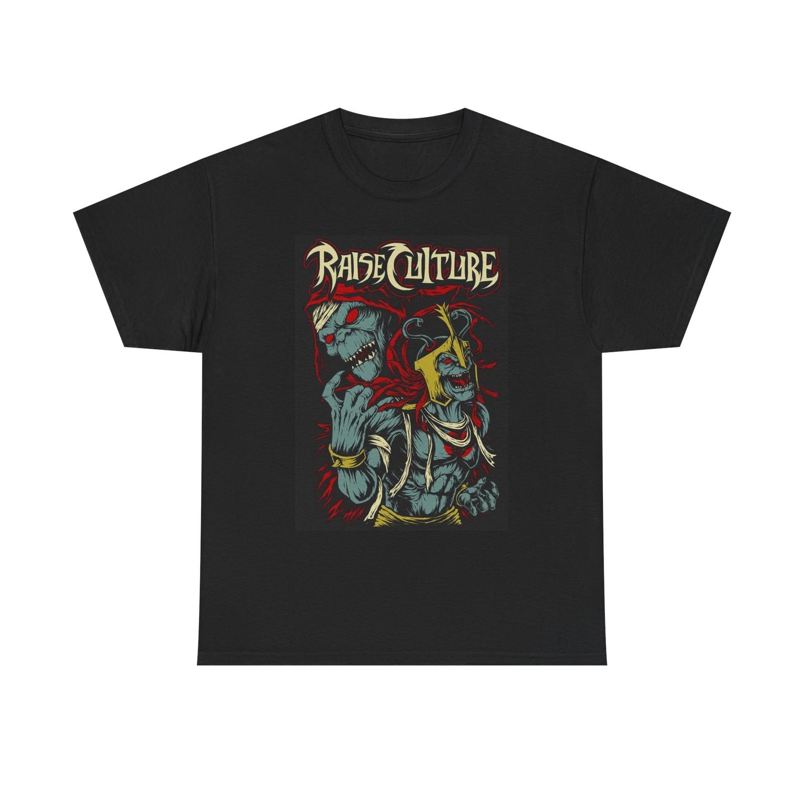 Raise Culture Graphic T Shirt Vintage Unisex Heavy Cotton Tee S
